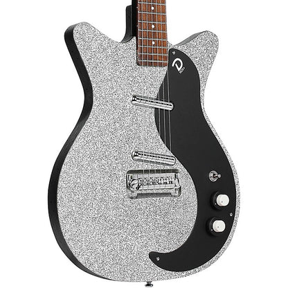 Danelectro 59M NOS+ Guitar (Silver Metalflake)