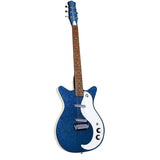 Danelectro 59M NOS+ Guitar (Blue Metalflake)