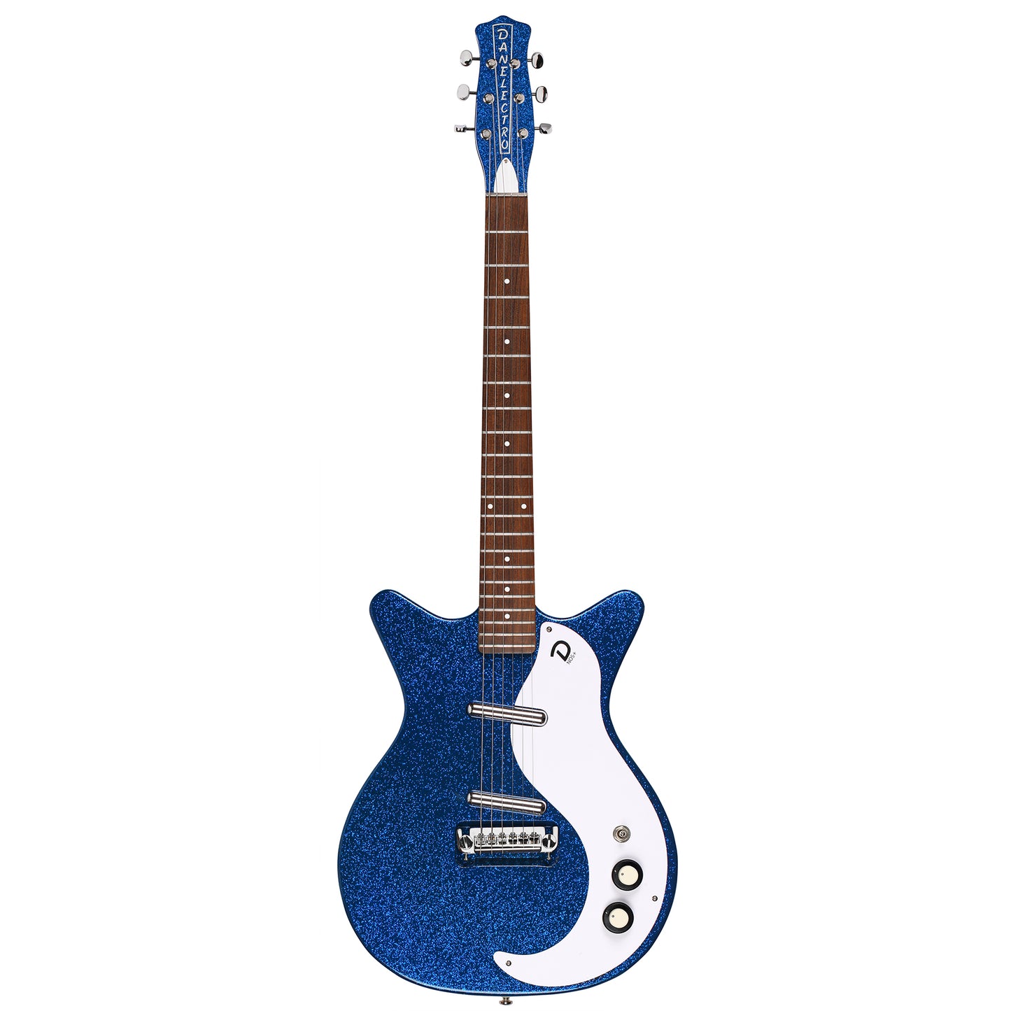 Danelectro 59M NOS+ Guitar (Blue Metalflake)