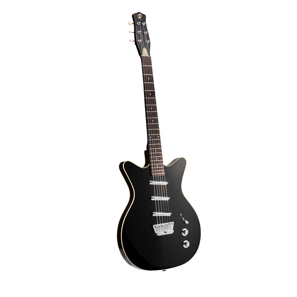 Danelectro 59 Triple Divine Guitar (Black)