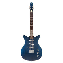 Danelectro 59 Triple Divine Guitar (Blue Metallic)