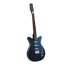 Danelectro 59 Triple Divine Guitar (Blue Metallic)
