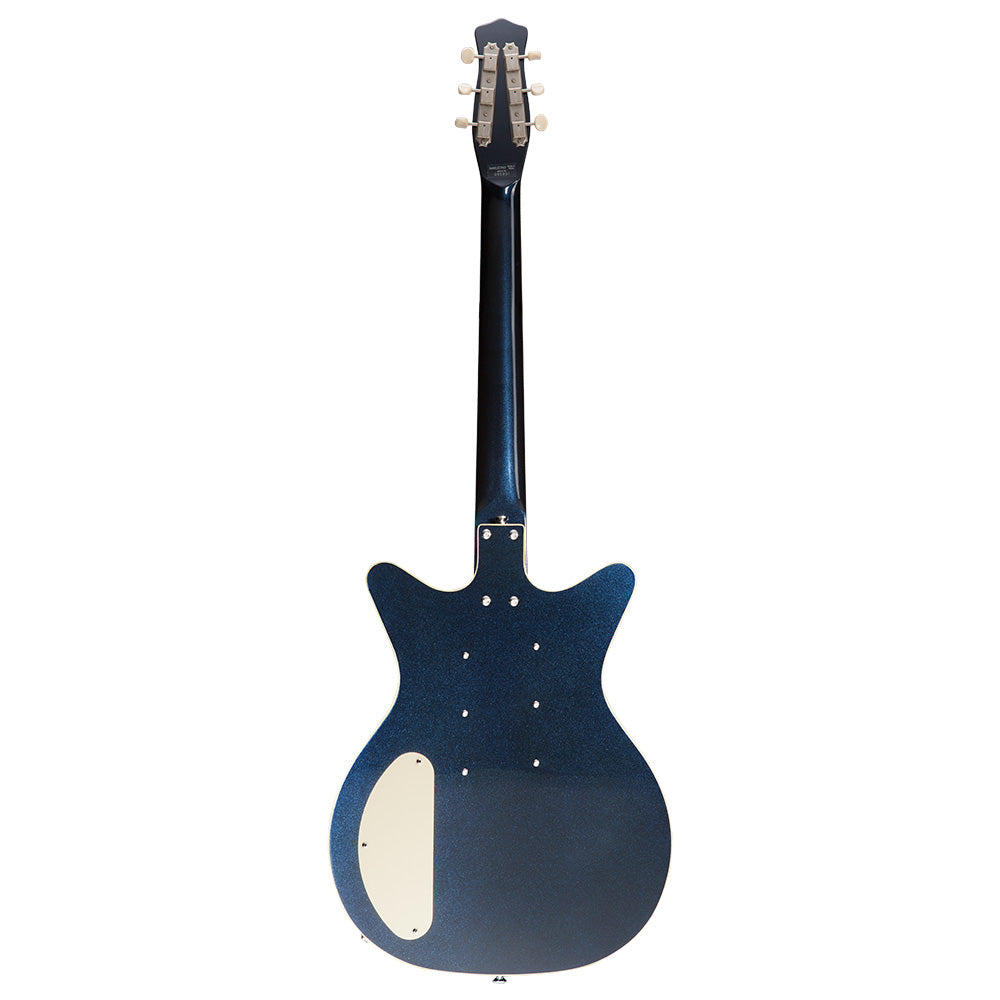 Danelectro 59 Triple Divine Guitar (Blue Metallic)
