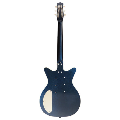 Danelectro 59 Triple Divine Guitar (Blue Metallic)