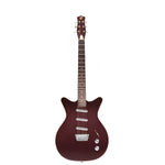 Danelectro 59 Triple Divine Guitar (Dark Burgundy)