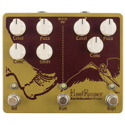 EarthQuaker Devices Hoof Reaper - Double Fuzz with Octave Up Pedal (V2)