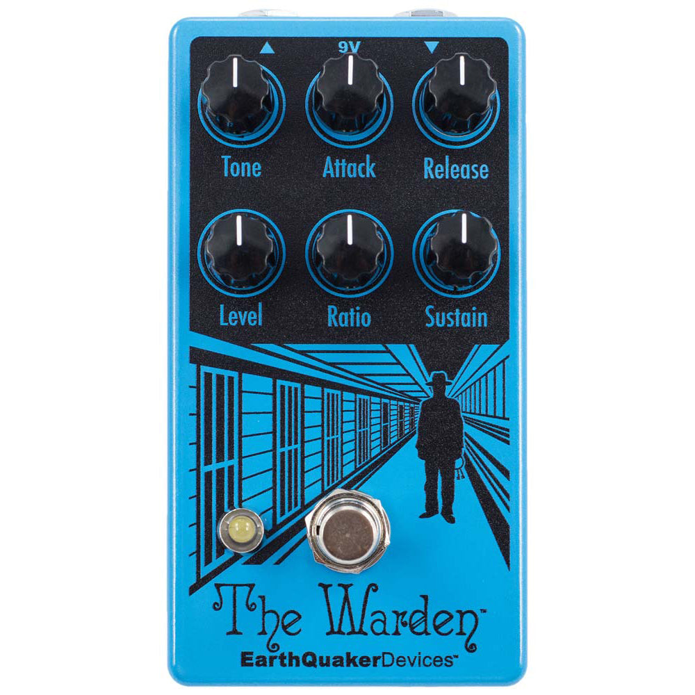 EarthQuaker Devices The Warden - Optical Compressor Pedal (V2)