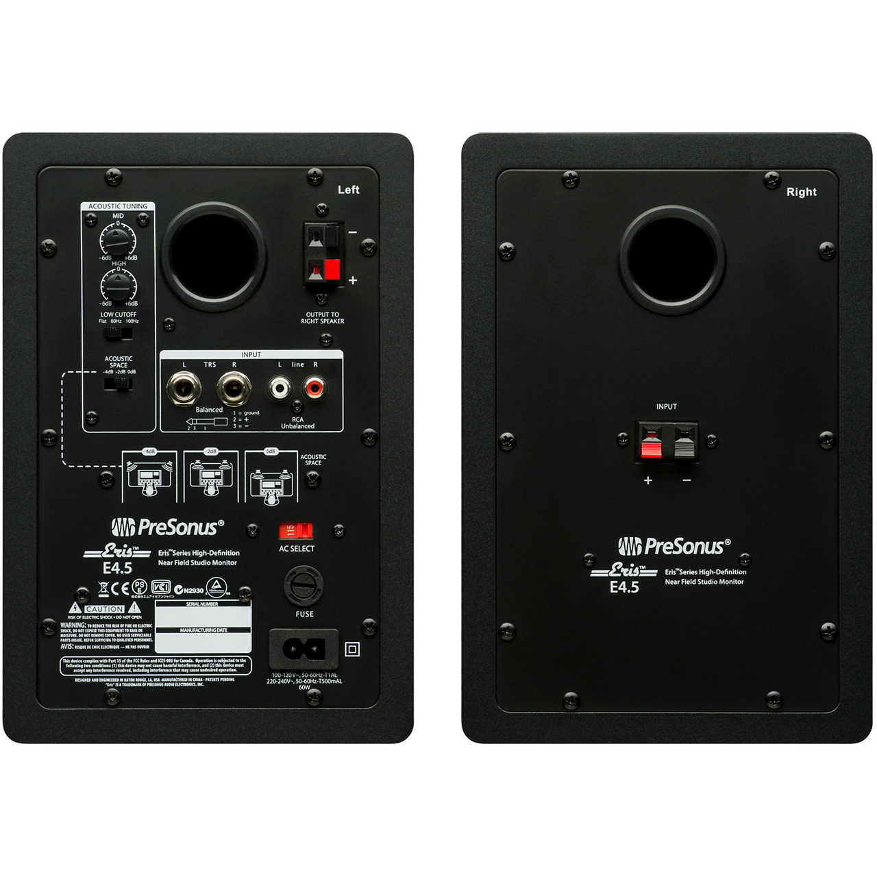 PreSonus Eris E4.5 Studio Monitors (Powered)