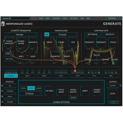 Eventide Newfangled Generate Synthesizer