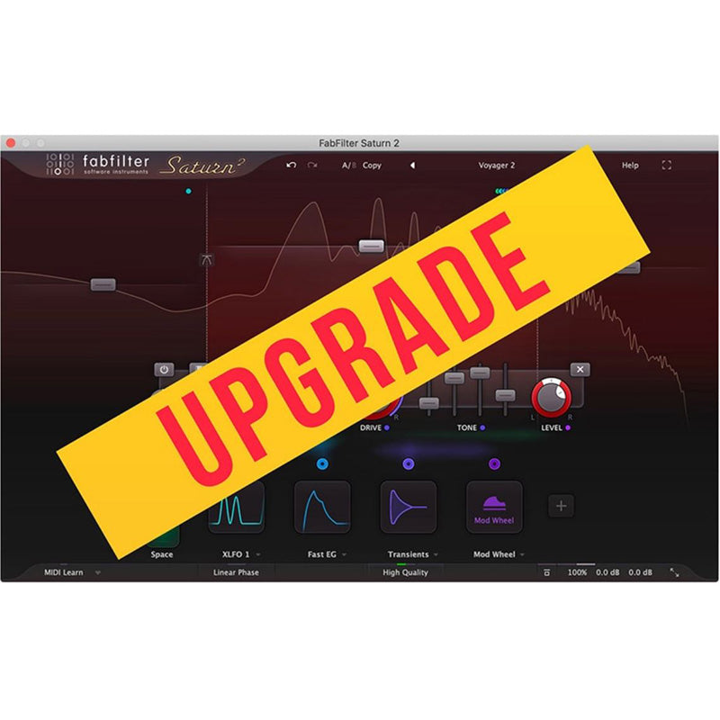 FabFilter Saturn 2 Upgrade from Saturn 1 Distortion