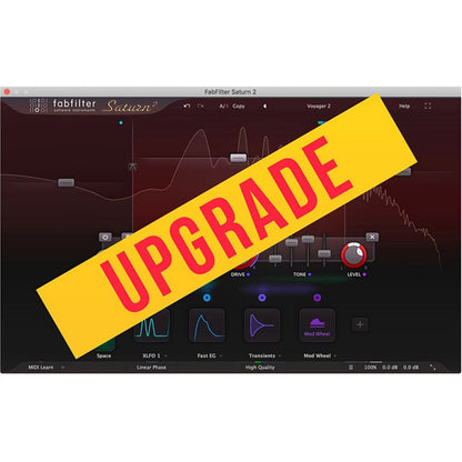FabFilter Saturn 2 Upgrade from Saturn 1 Distortion