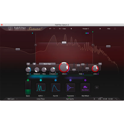 FabFilter Saturn 2 Distortion Saturation