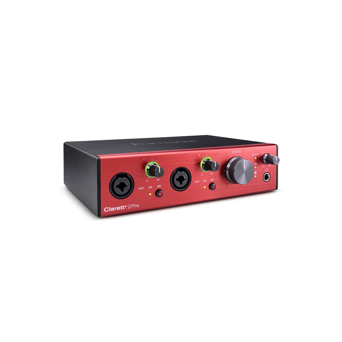 Focusrite Clarett+ 2Pre Audio Interface (10x4 USB-C)