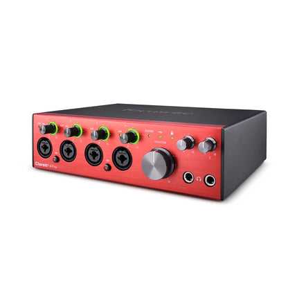 Focusrite Clarett+ 4Pre Audio Interface (18x8 USB)