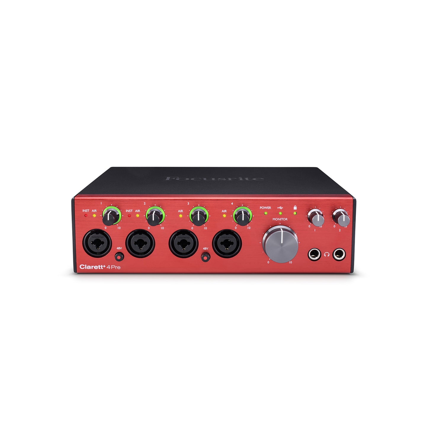 Focusrite Clarett+ 4Pre Audio Interface (18x8 USB)