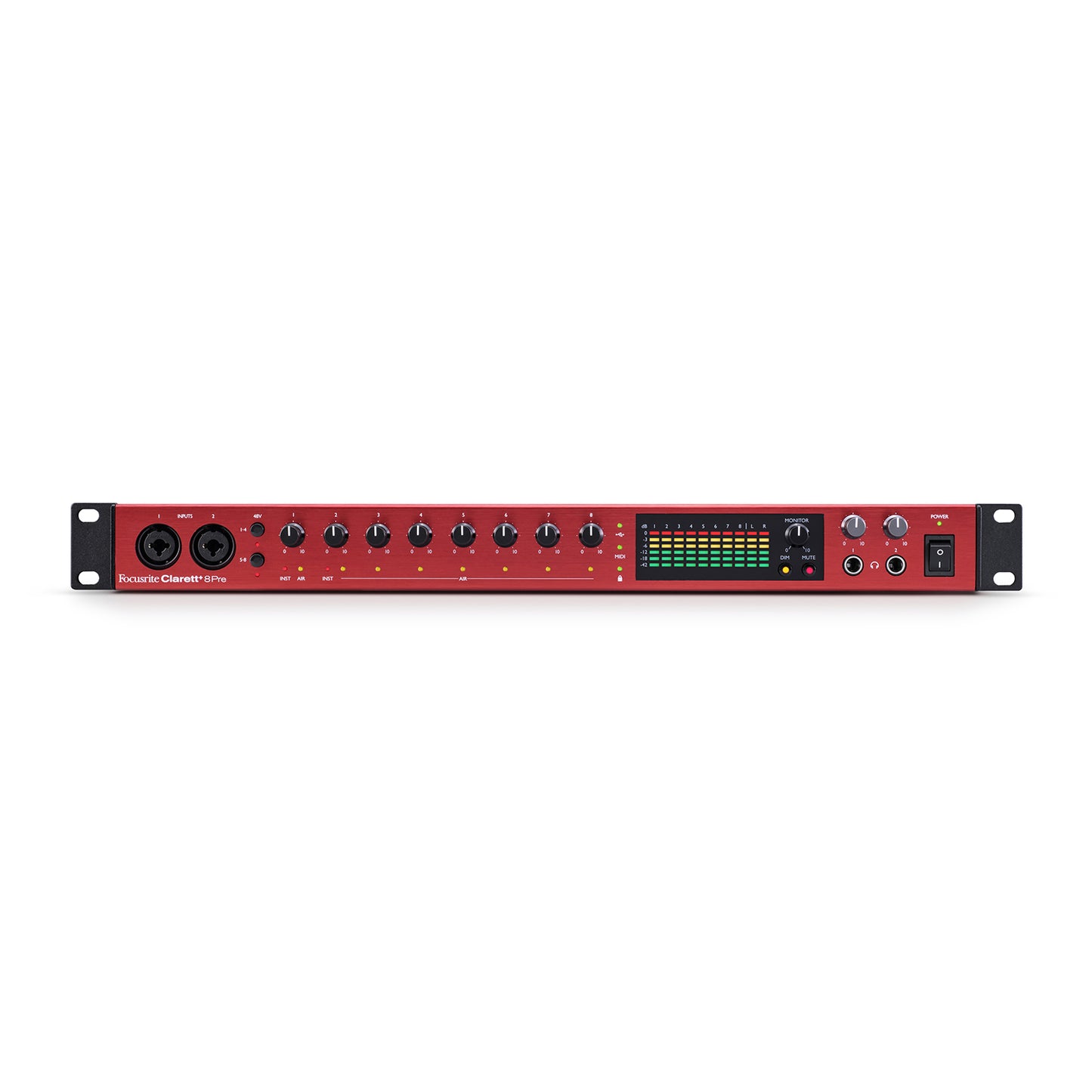 Focusrite Clarett+ 8Pre Audio Interface (18x20 USB)