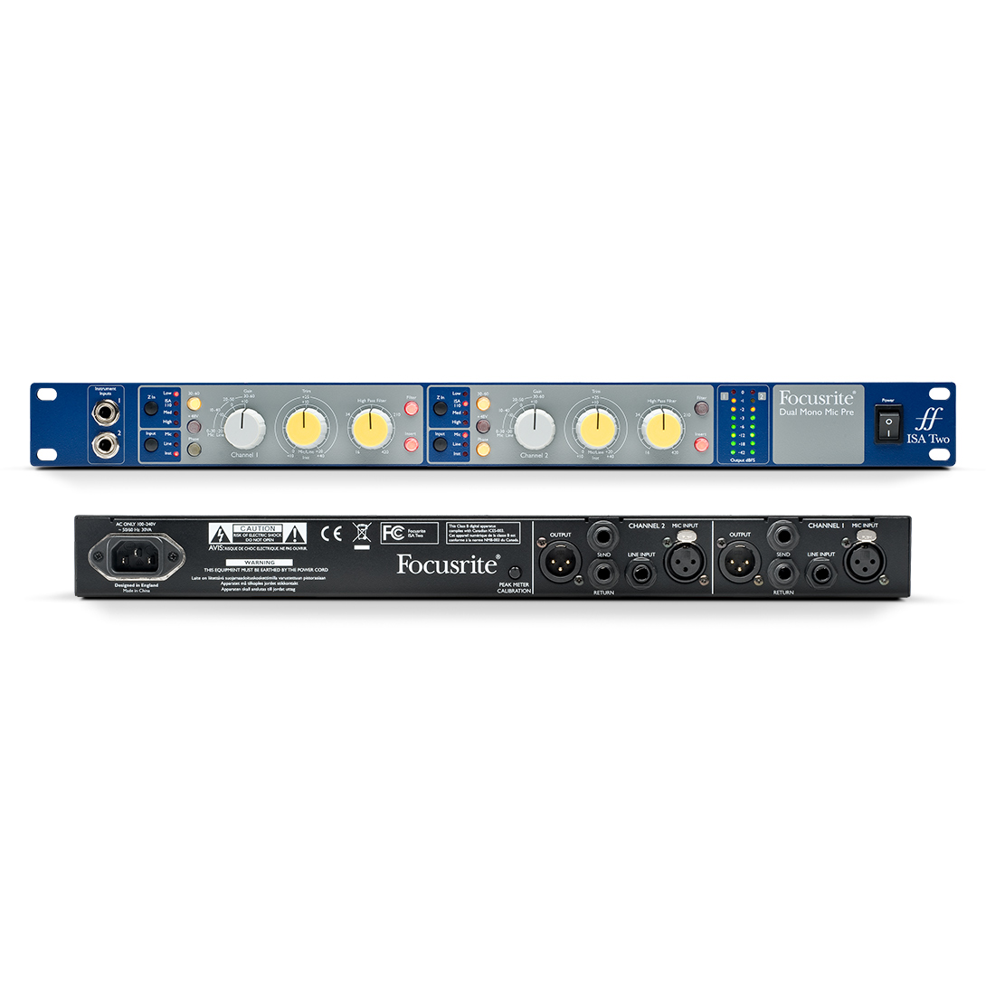 Focusrite ISA Two Microphone Preamp