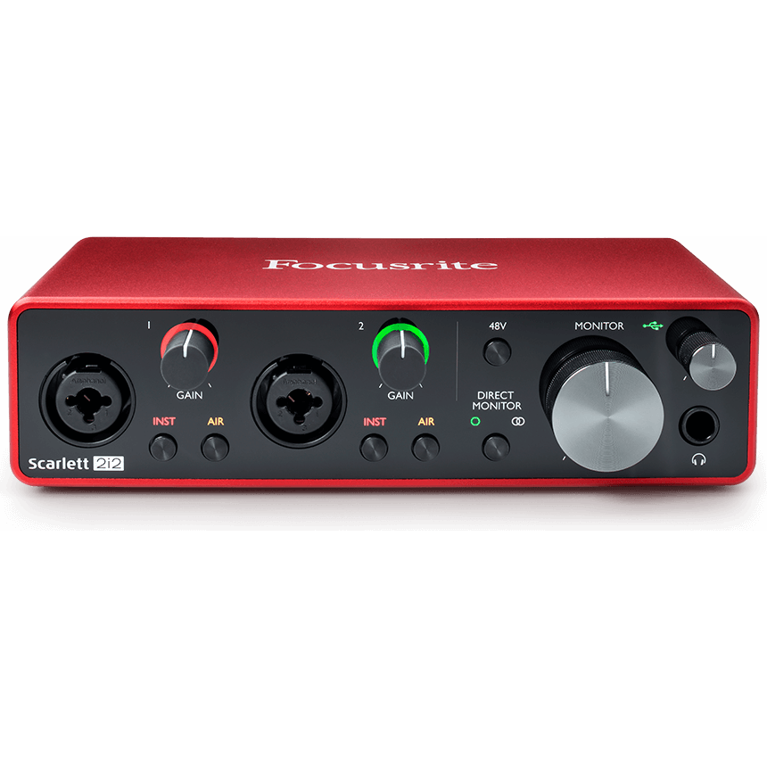 Focusrite Scarlett 2i2 Audio Interface (USB)