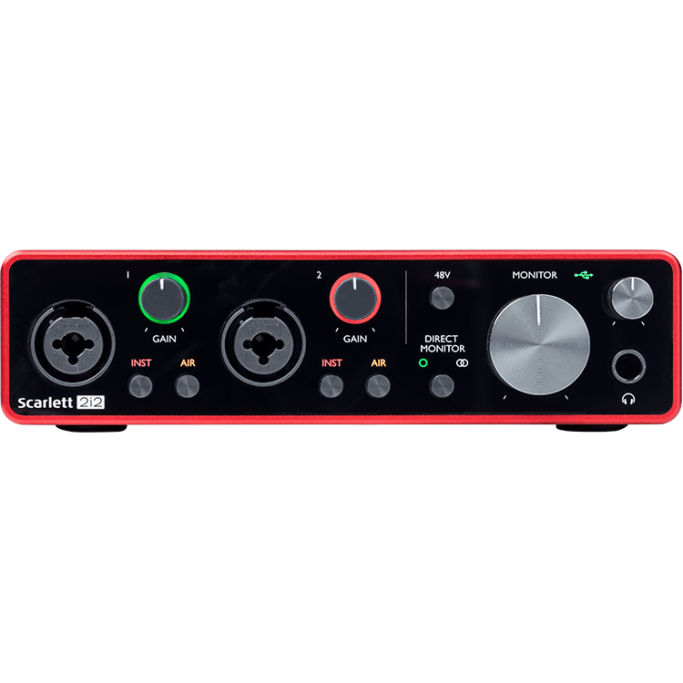 Focusrite Scarlett 2i2 Audio Interface (USB)