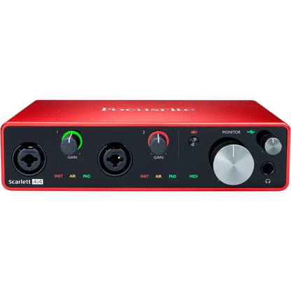 Focusrite Scarlett 4i4 Audio Interface (USB)