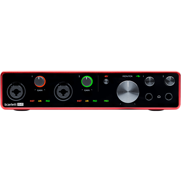 Focusrite Scarlett 8i6 Audio Interface (USB)