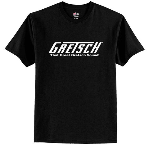 Gretsch Drums Classic Logo T-Shirt (Black)