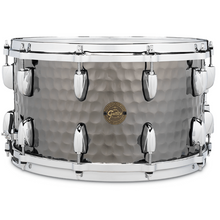 Gretsch Drums Snare - Hammered Black Steel (8" x 14")