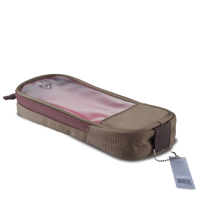 Gruv Gear Bento Box Full Length Slim (Pewter Crimson) - BENTO-FS02-ELT