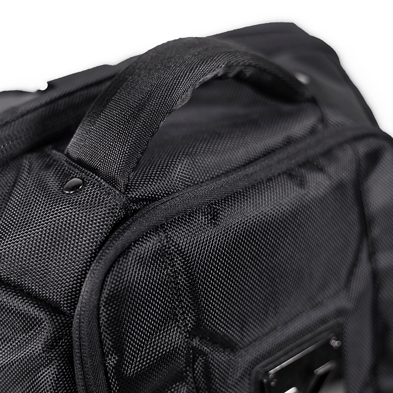 Gruv Gear Club Bag Stealth Elite - Flight-Smart Tech Backpack (Triple Black) - VENUEBAG02-EBK