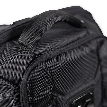 Gruv Gear Club Bag Stealth Elite - Flight-Smart Tech Backpack (Triple Black) - VENUEBAG02-EBK