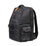 Gruv Gear Club Bag Stealth Elite - Flight-Smart Tech Backpack (Triple Black) - VENUEBAG02-EBK