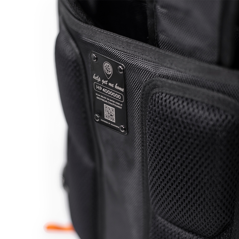 Gruv Gear Club Bag Stealth Elite - Flight-Smart Tech Backpack (Triple Black) - VENUEBAG02-EBK