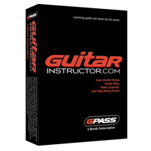 GuitarInstructor.com 3-month G-Pass