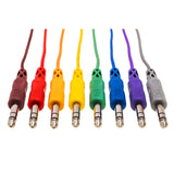 HOSA Balanced Patch Cables 1/4 in TRS to Same (1.5 ft) - CSS-845