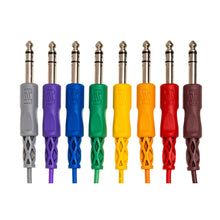 HOSA Balanced Patch Cables 1/4 in TRS to Same (3 ft) - CSS-890