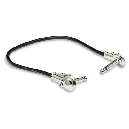 HOSA Guitar Patch Cable Low-profile Right-angle to Same (3 ft) - IRG-103