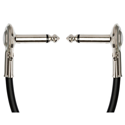 HOSA Guitar Patch Cable Low-profile Right-angle to Same (6 in) - IRG-100.5