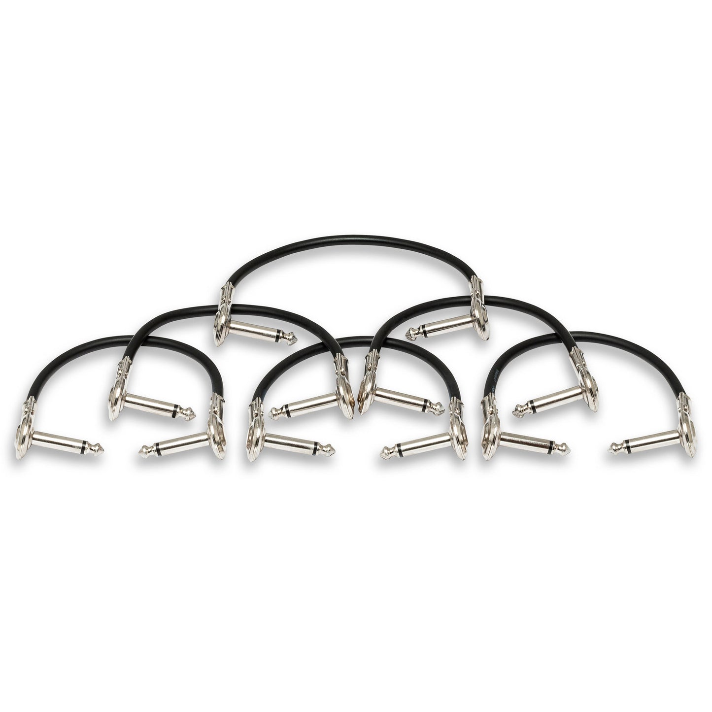 HOSA Guitar Patch Cable Low-profile Right-angle to Same (6 in) - IRG-600.5