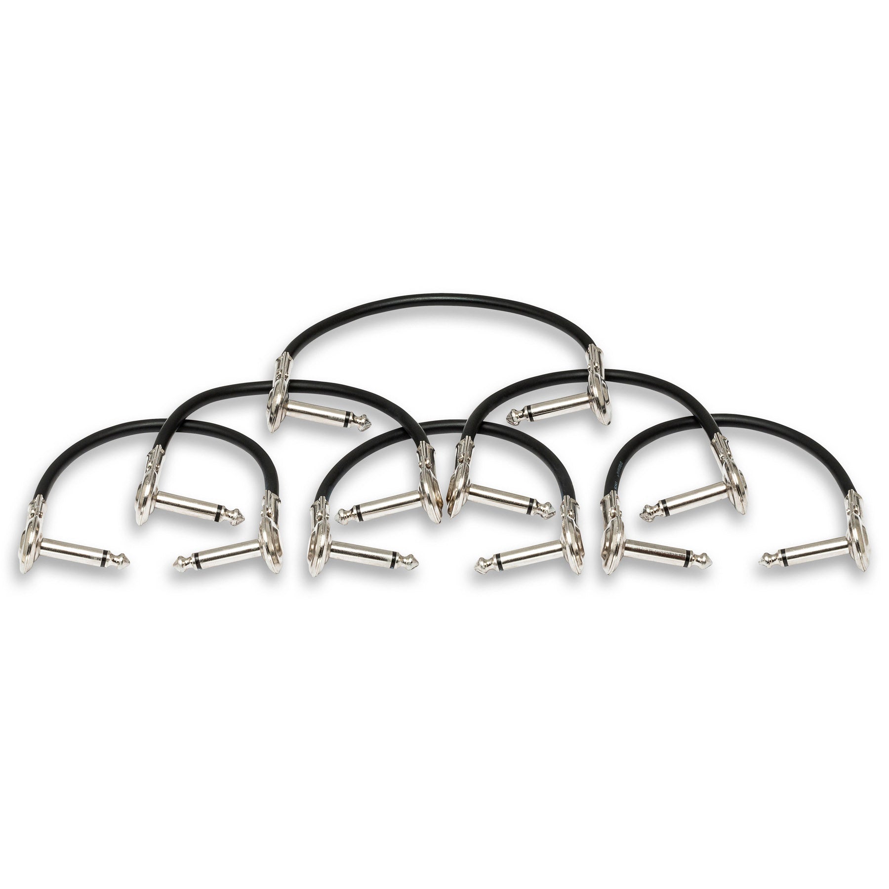 HOSA Guitar Patch Cable Low-profile Right-angle to Same (6 in) - IRG-600.5