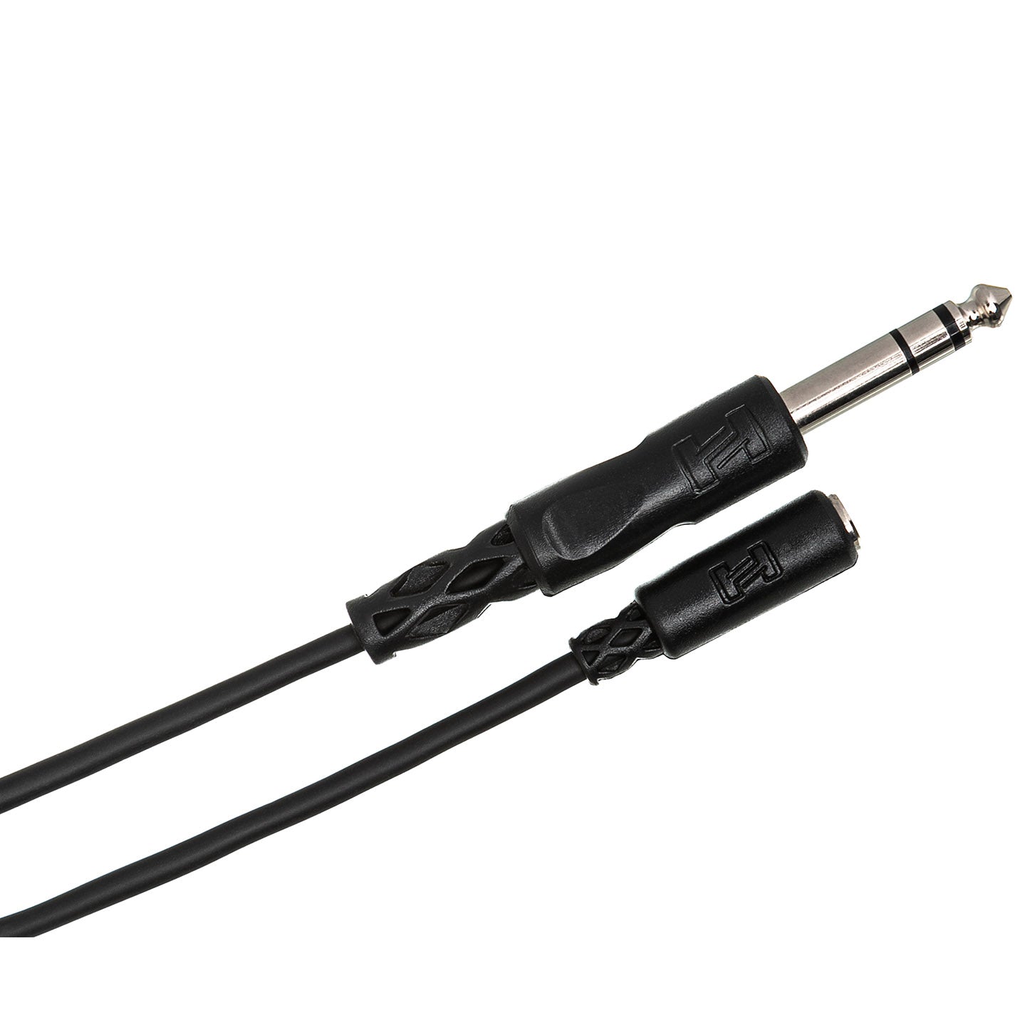 HOSA Headphone Adaptor Cable 3.5 mm TRS to 1/4 in TRS (10 ft) - MHE-310