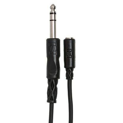 HOSA Headphone Adaptor Cable 3.5 mm TRS to 1/4 in TRS (25 ft) - MHE-325