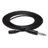 HOSA Headphone Adaptor Cable 3.5 mm TRS to 1/4 in TRS (25 ft) - MHE-325
