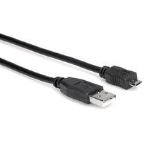 HOSA High Speed USB Cable Type A to Micro-B (6 ft) - USB-206AC