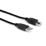 HOSA High Speed USB Cable Type A to Type B (15 ft) - USB-215AB