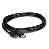 HOSA High Speed USB Extension Cable Type A to Type A (10 ft) - USB-210AF