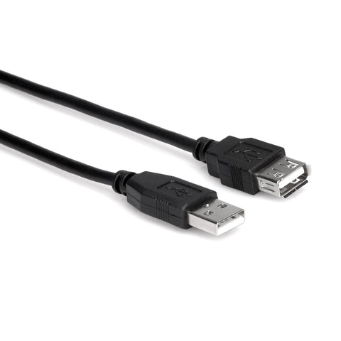 HOSA High Speed USB Extension Cable Type A to Type A (5 ft) - USB-205AF