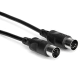 HOSA MIDI Cable 5-pin DIN to Same (15 ft) - MID-315BK