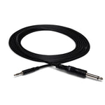 HOSA Mono Interconnect 1/4 in TS to 3.5 mm TRS (3 ft) - CMP-103