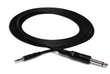 HOSA Mono Interconnect 1/4 in TS to 3.5 mm TRS (5 ft) - CMP-105