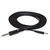HOSA Mono Interconnect 3.5 mm TS to 1/4 in TS (3 ft) - CMP-303